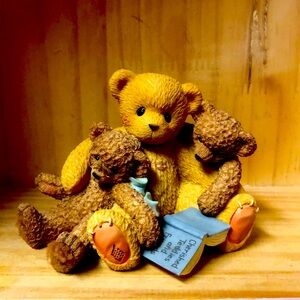 Cherished Teddies Caleb and friends